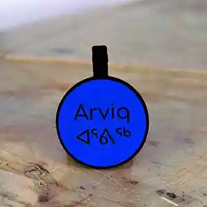 Arviq - Placa de Silicone Círculo Azul